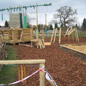 New Childrens play area next to Red River Hogs