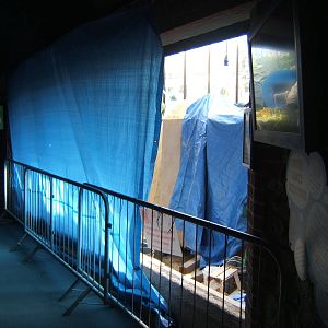 Re-furb work on a couple of the large tanks