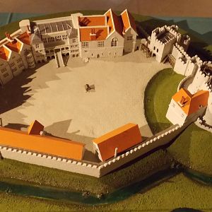The castle as it once was
