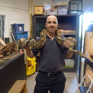 Myself + Boa Constrictor