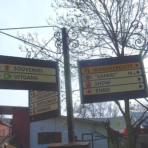 Olmense Zoo - Roadsigns (April 19th, 2015)