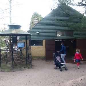 Petting zoo building (April 19th, 2015)