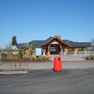 View of new entrance