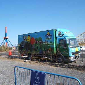 One of the Parks Lorry's these are also used to deliver the parent companys