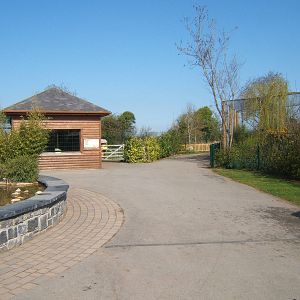 View towards Puma enclosure