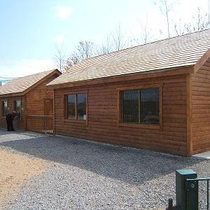 View of chick rearing rooms