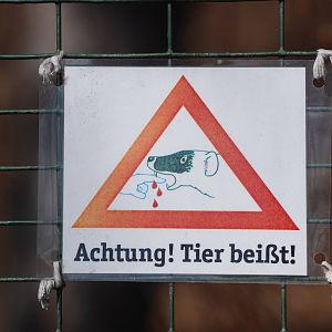 Pleasingly-specific Signage (Part 1) at Erfurt, 18/03/15