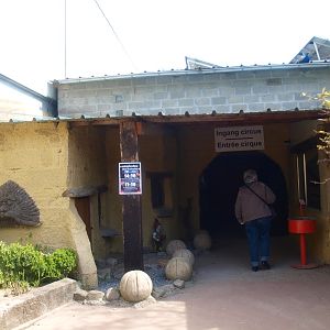 Entrance to circus show building (April 19th, 2015)