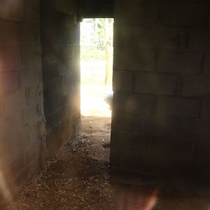 Crane barn, inside (April 19th, 2015)