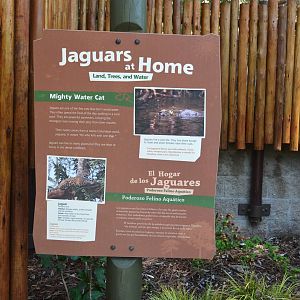 Jaguar Habitat Signage