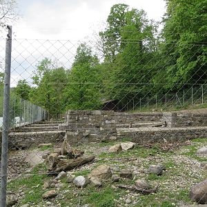 Cretan wild goat enclosure