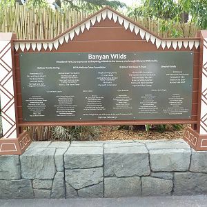 Banyan Wilds - Donor Dedication Sign (New in 2015)