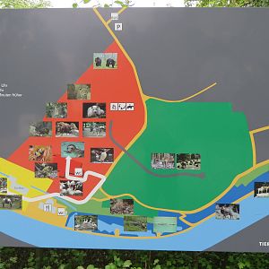 Map of the zoo