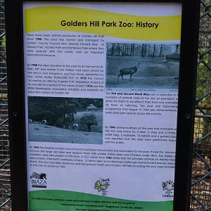 The history of Golders Hill Park Zoo