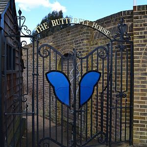 Gates to the butterfly house
