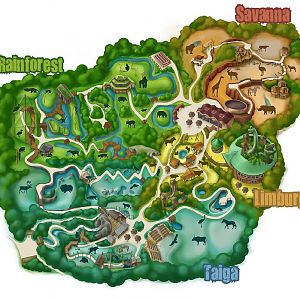 GaiaZoo Map