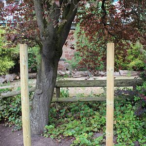 Where the sign once was..