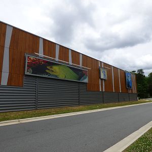 Exterior of Greensboro Science Center