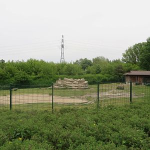 Marco Polo sheep enclosure
