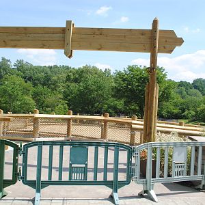 Cleveland Zoo - Giraffe Deck Entrance