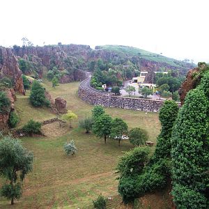 Tiger Enclosure at Cabarceno, 11/06/15