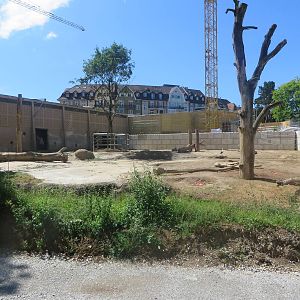 Current elephant enclosure
