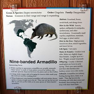 South America Exhibit - Signage