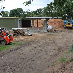 Giant otter accomodation building 20-6-15