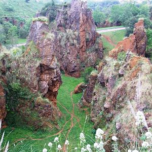 Disused Enclosure at Cabarceno, 11/06/15