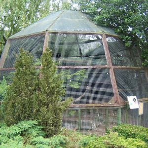 View of aviary design