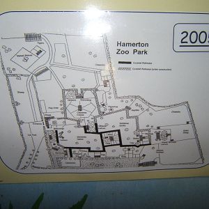 Map of park in 2005