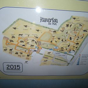 Map of park in 2015