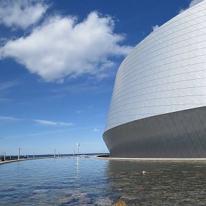 Aquarium exterior, June 2015.