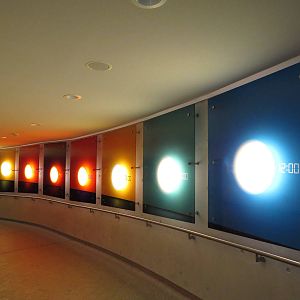 Arctic ring - the sun in summer, June 2015.