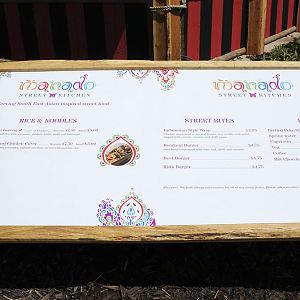 Islands on Foot - Menu