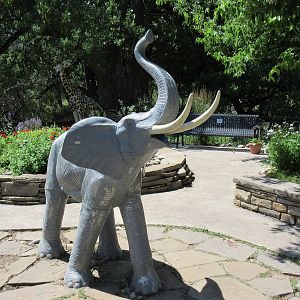 African Elephant Statue