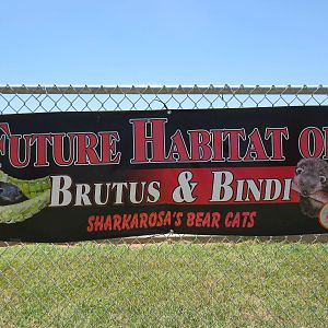 Future Binturong Habitat - Sign