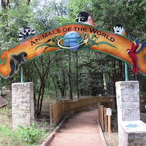 Animals of the World - Entrance Sign