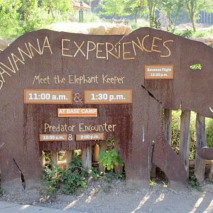 Giants of the Savanna - Sign