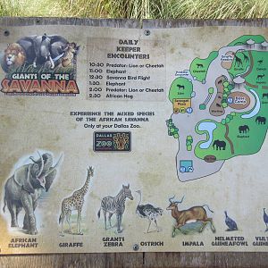 Giants of the Savanna - Map