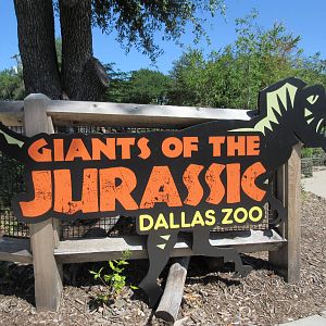 Dinosaur Sign (temporary exhibit)