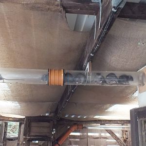 Tube Full of Rats Going Across the Ceiling