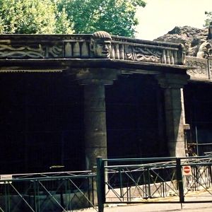 Rome Zoo carnivore cages