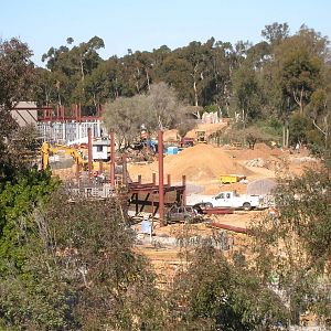 Elephant Odyssey Construction Update 2-2-09