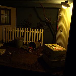 Copenhagen Zoo - Oppossum exhibit