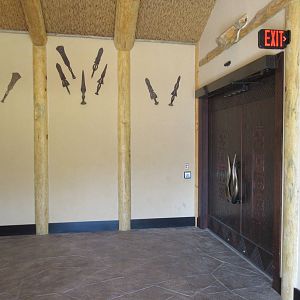 Gorillas of the African Forest - Arrival Building (8 foot doors!)