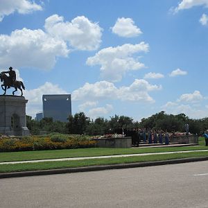 Sam Houston Statue - near museum