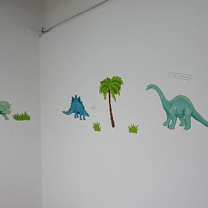 Washroom Dinosaurs