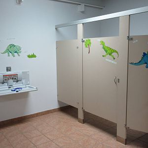 Washroom Dinosaurs