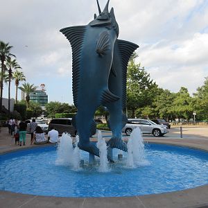 Marlin Statue